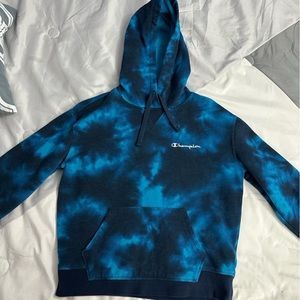 Tie dye Champions hoodie